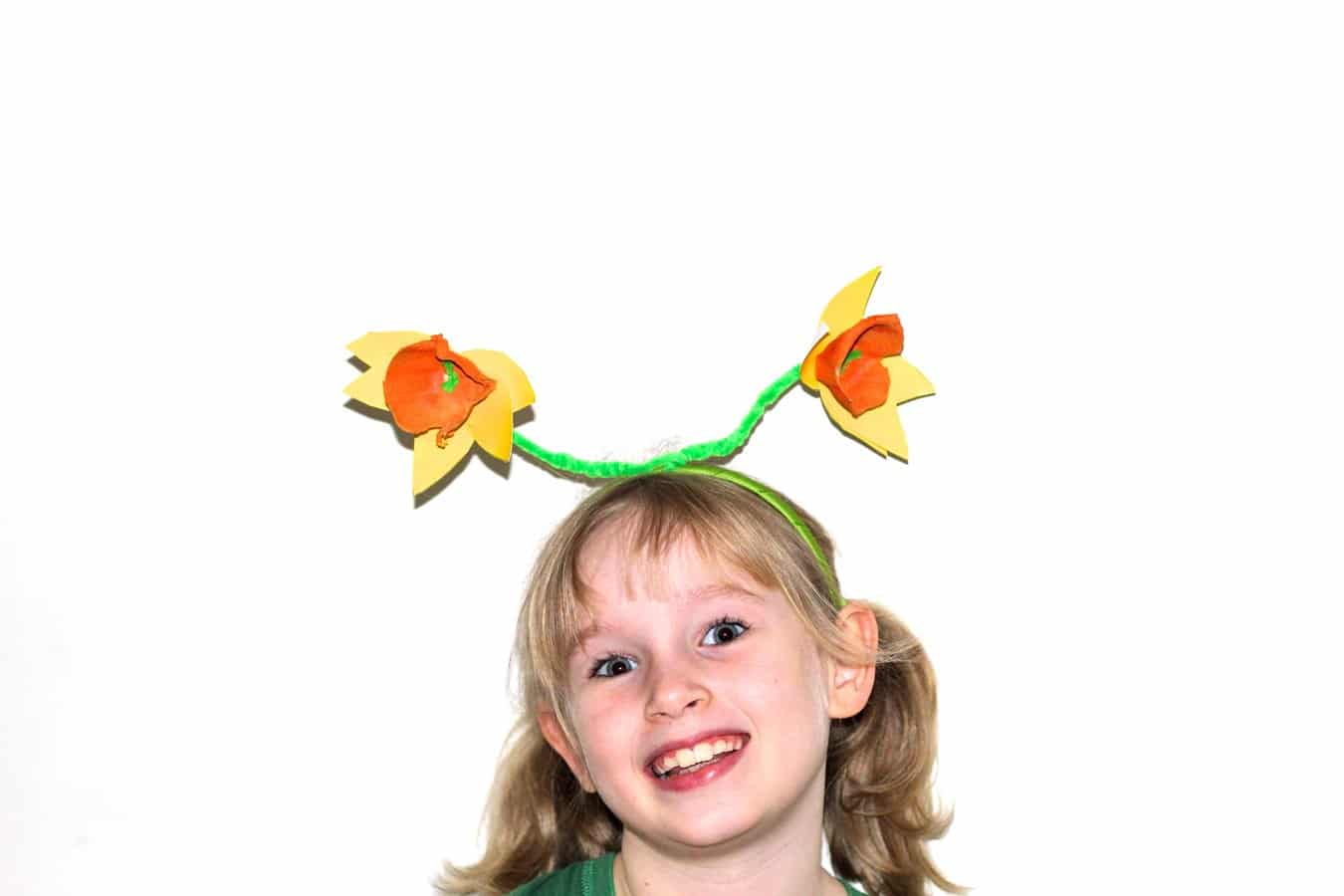 daffodil headband tutorial
