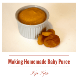 Top tips for making homemade baby puree.