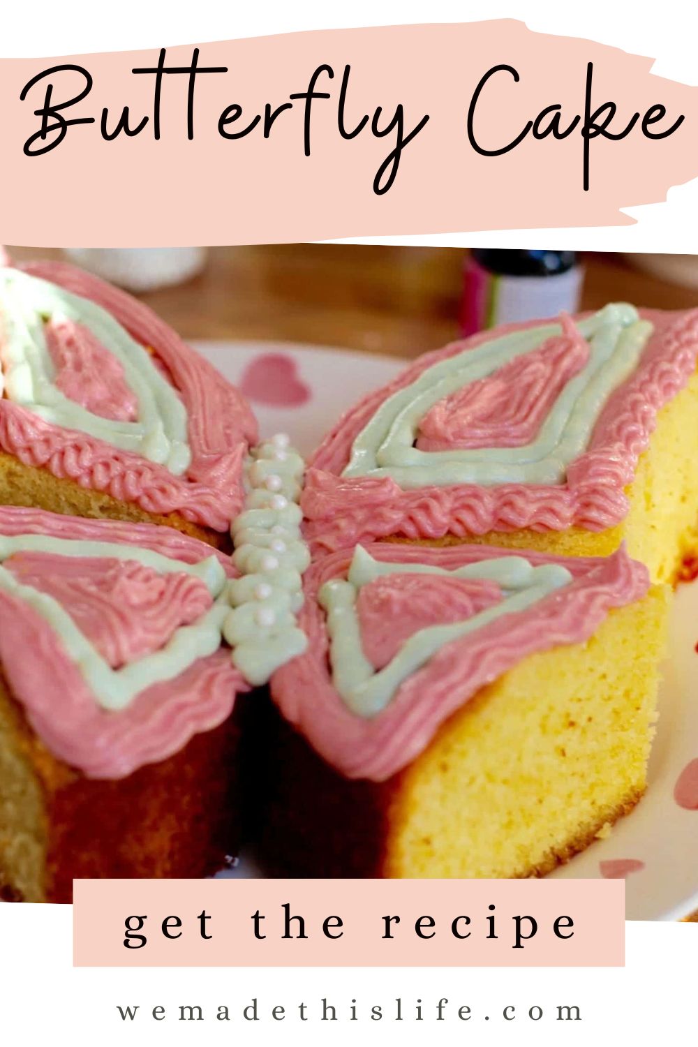 butterfly cake recipe