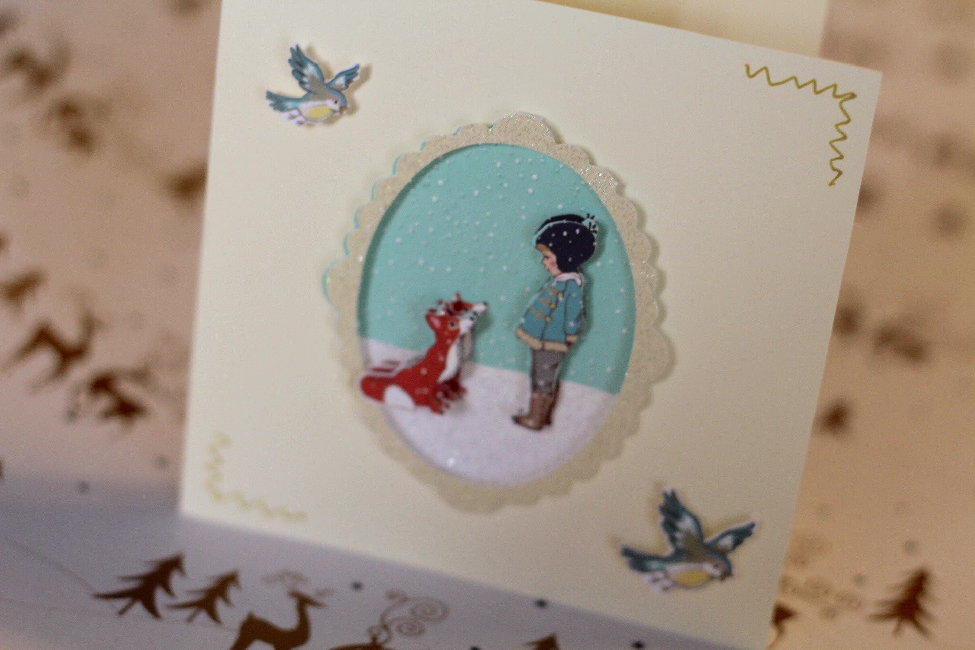 belle and boo christmas cards