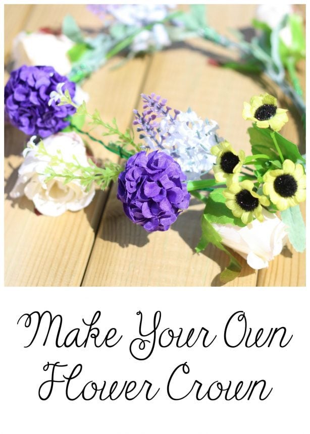 how to make flower crowns