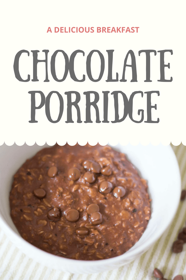 healthy chocolate porridge