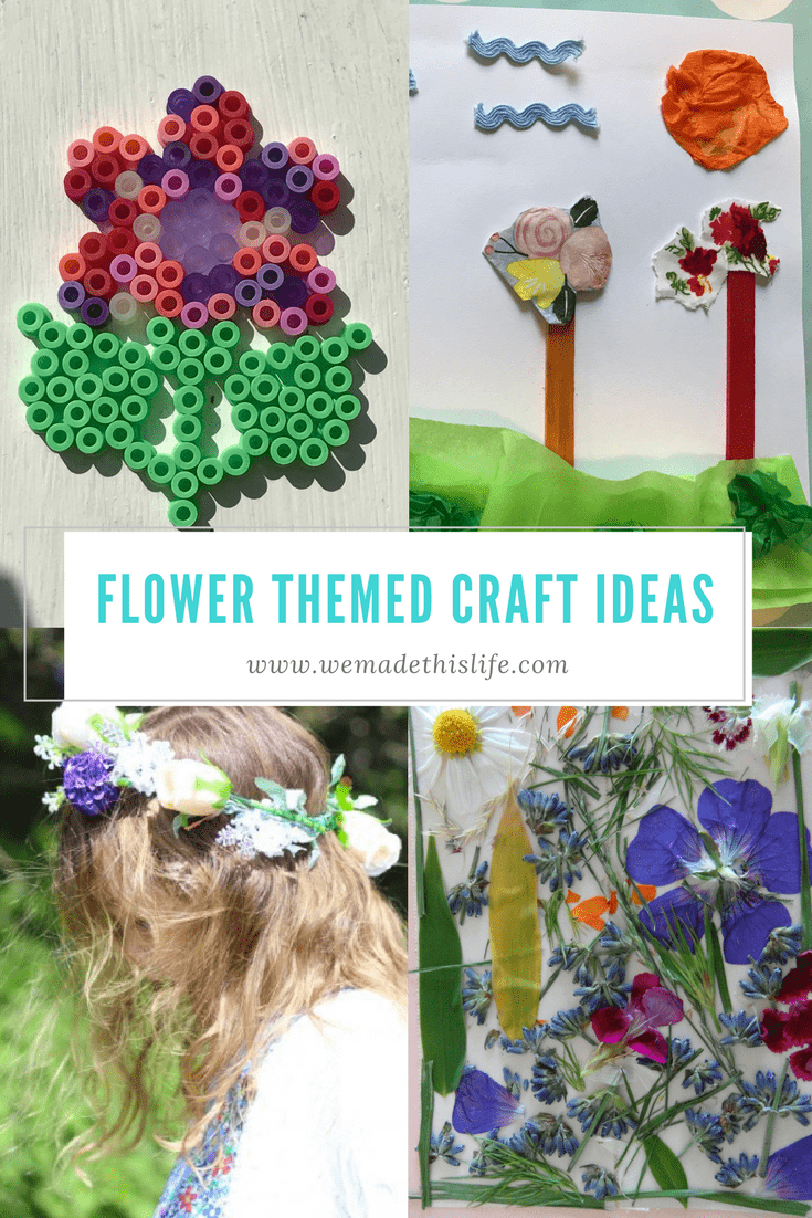 flower themed crafts