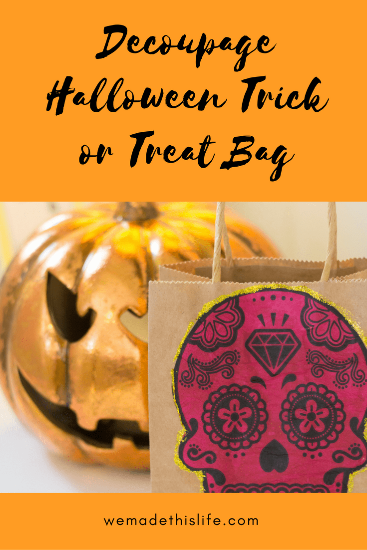DIY Halloween Trick or Treat bags