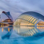 Short Getaways In Europe Visit the arts and sciences building in Valencia, Spain.