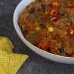 vegan quinoa chilli