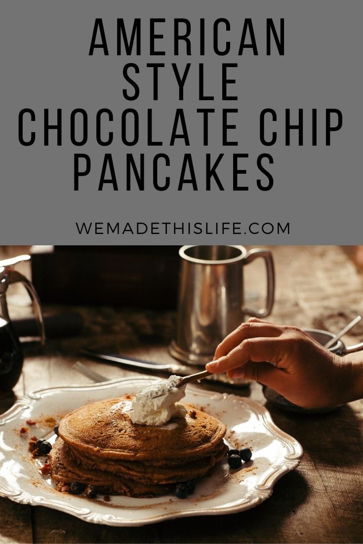  American Style Chocolate Chip Pancakes 