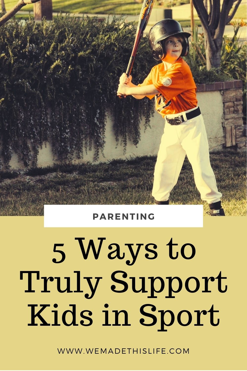 5 ways to support kids in sport