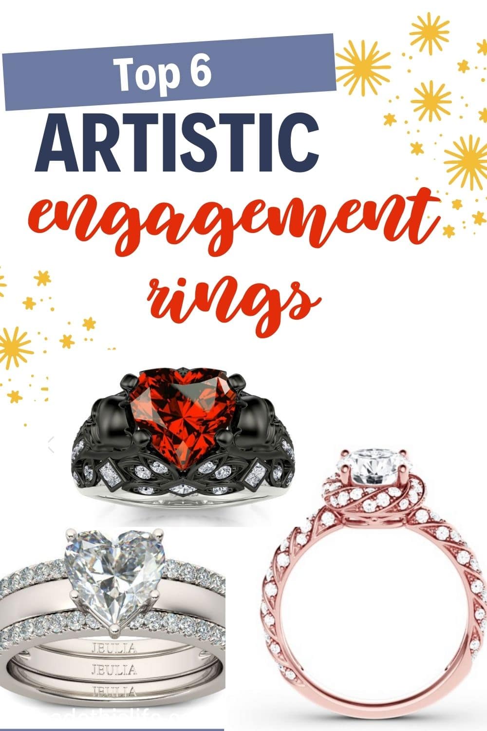 Top 6 Artistic Engagement Rings