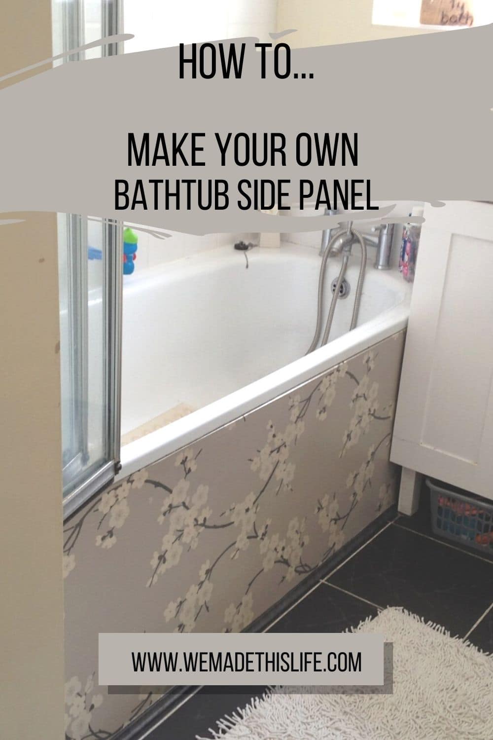 How To Make Your Own Bathtub Side Panel
