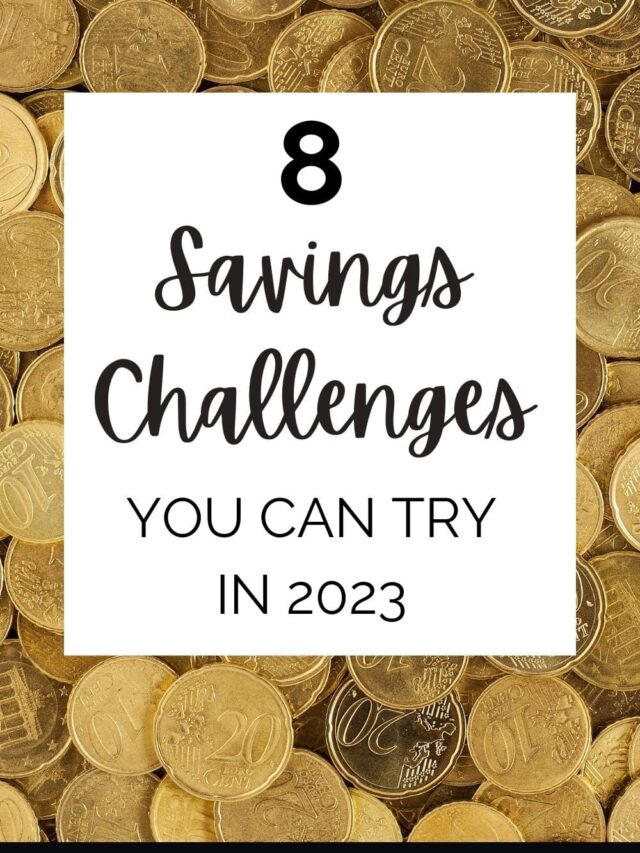 8 savings challenges you can try in 2023.