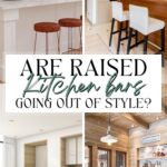 Are kitchen bar height counters out of style in 2024