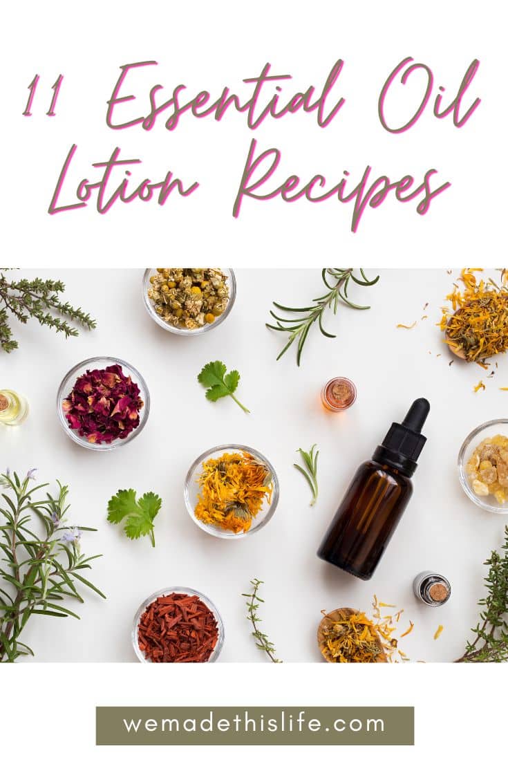 11 essential oil lotion recipes