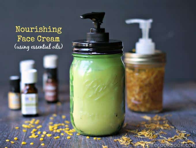 nourishing essential oil face cream
