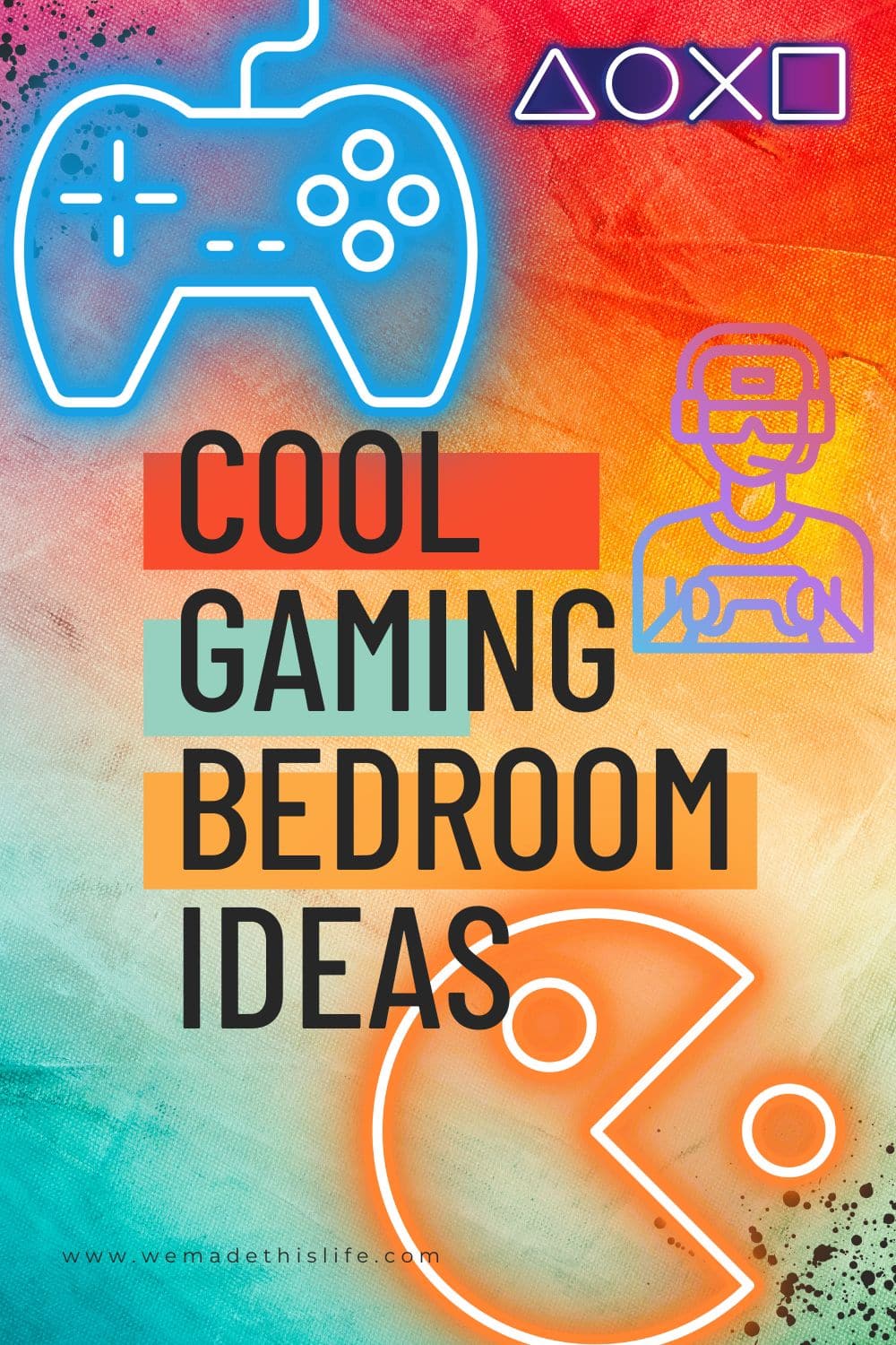 Cool gaming bedroom ideas