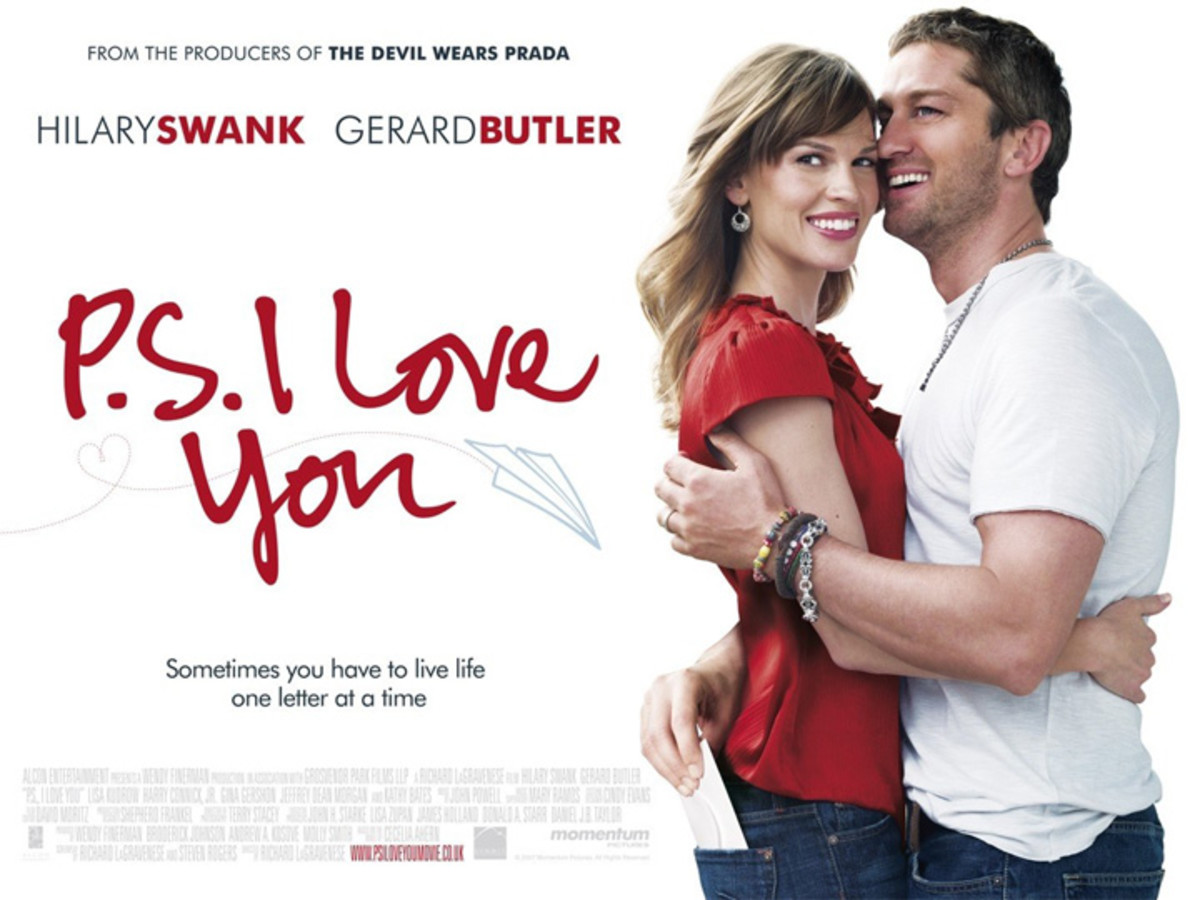 p.s. I love you movie poster.