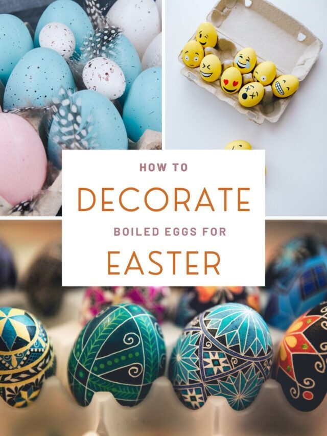 How To Decorate A Boiled Egg For Easter