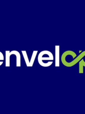 How Parents Can Use Commercial Finance to Grow a Small Business The image shows the word "envelop" in white and green lowercase letters on a dark blue background, with the "op" stylized as a green infinity symbol-an inviting design perfect for small business or commercial finance branding.
