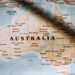 A close-up of a map showing central and northern regions of Australia, highlighting cities and features-perfect for those moving with family to Australia or planning a UK to Australia relocation.